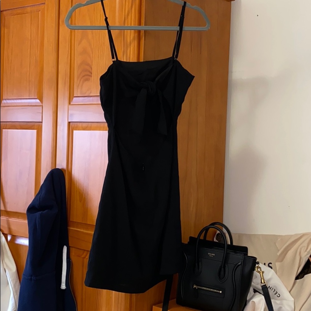 LuLus Black Mini Dress - Picture 4 of 5